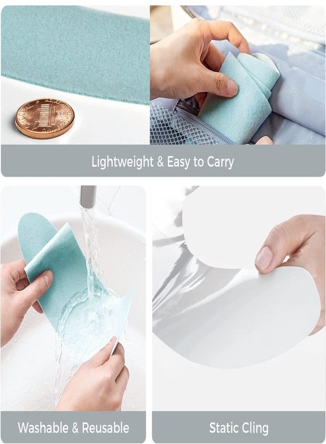 Prostuff.in Flannel Toilet Seat Cushion Soft And Warm Washable Toilet Seat Cover Pads Reusable Cushion Comfortable For Travellers, Home, Office, Assorted Color, 1 Pair - Image 5